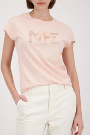 T-Shirt aus Baumwollmix