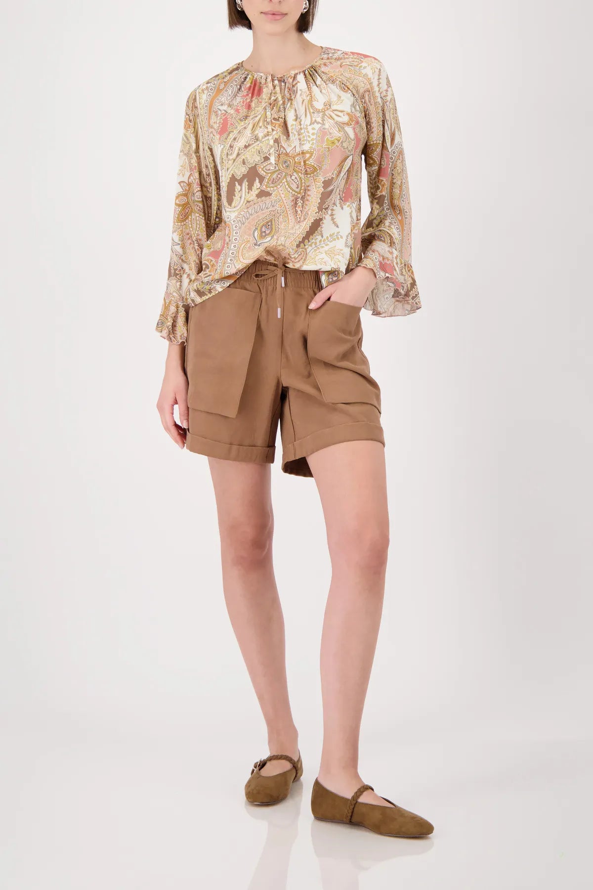 Bluse aus Viskose