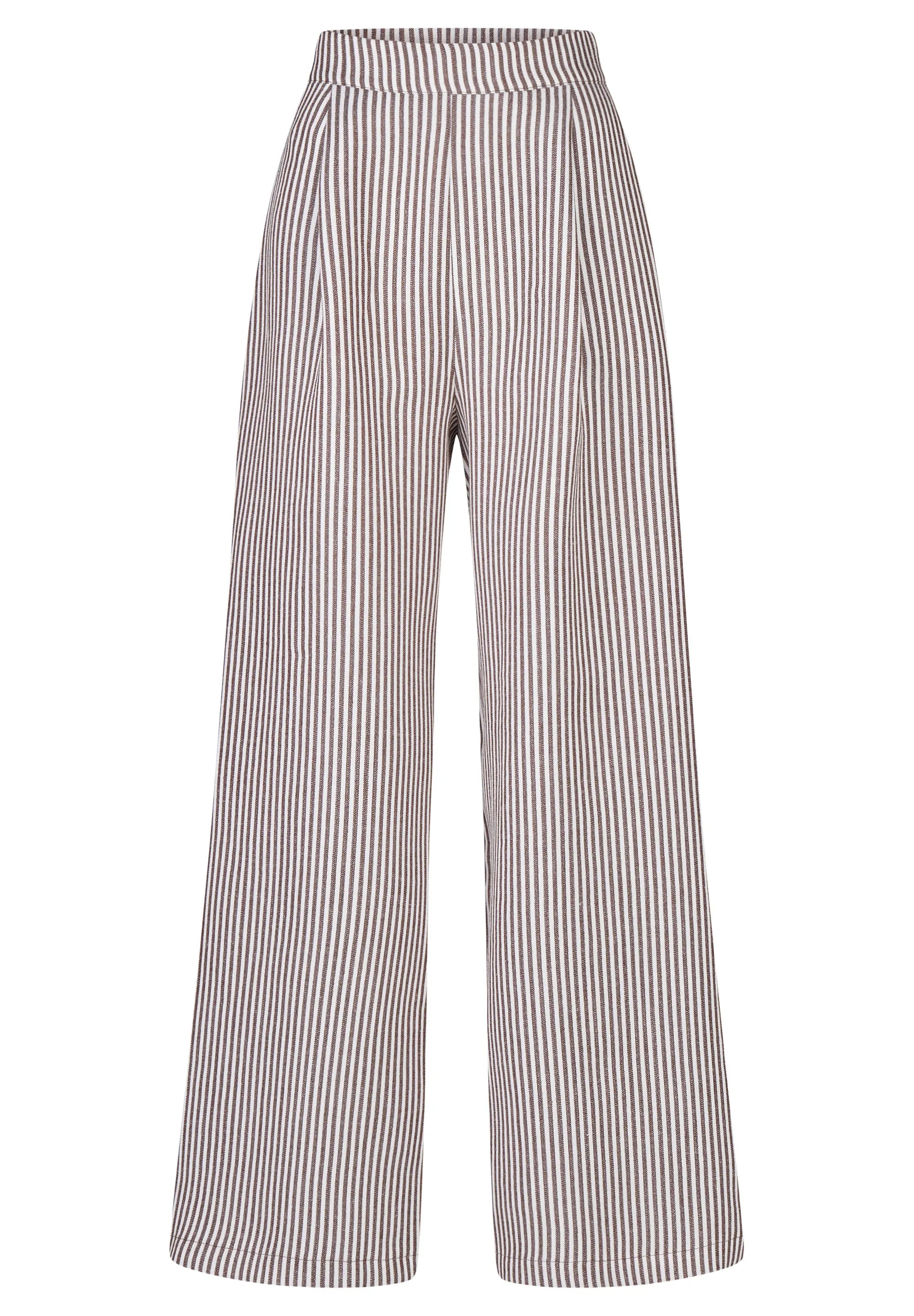 Stoffhose Wide Leg