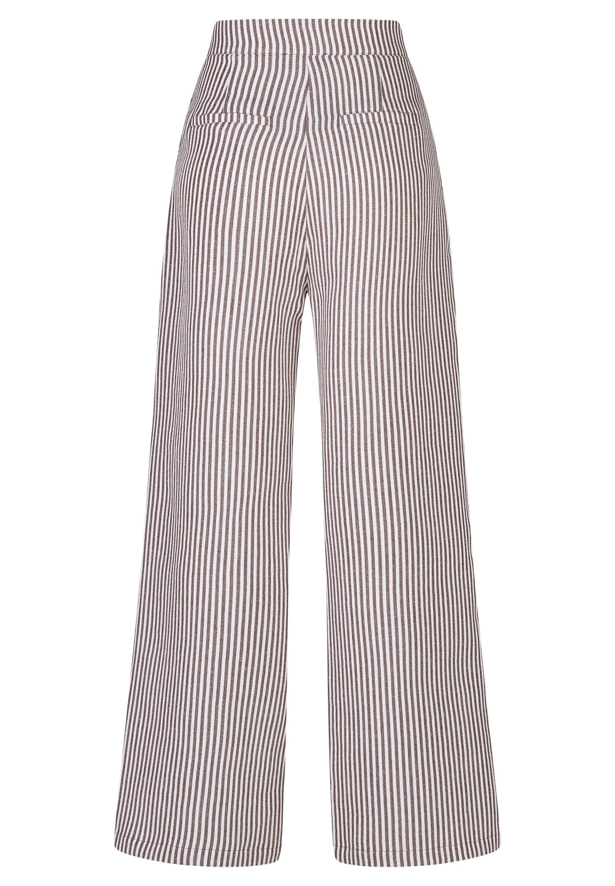 Stoffhose Wide Leg