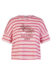 T-Shirt aus Baumwollmix