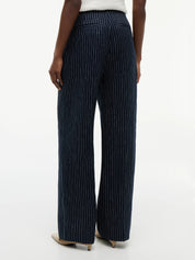 Stoffhose Wide Leg