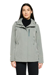 Übergangsjacke mit Kapuze