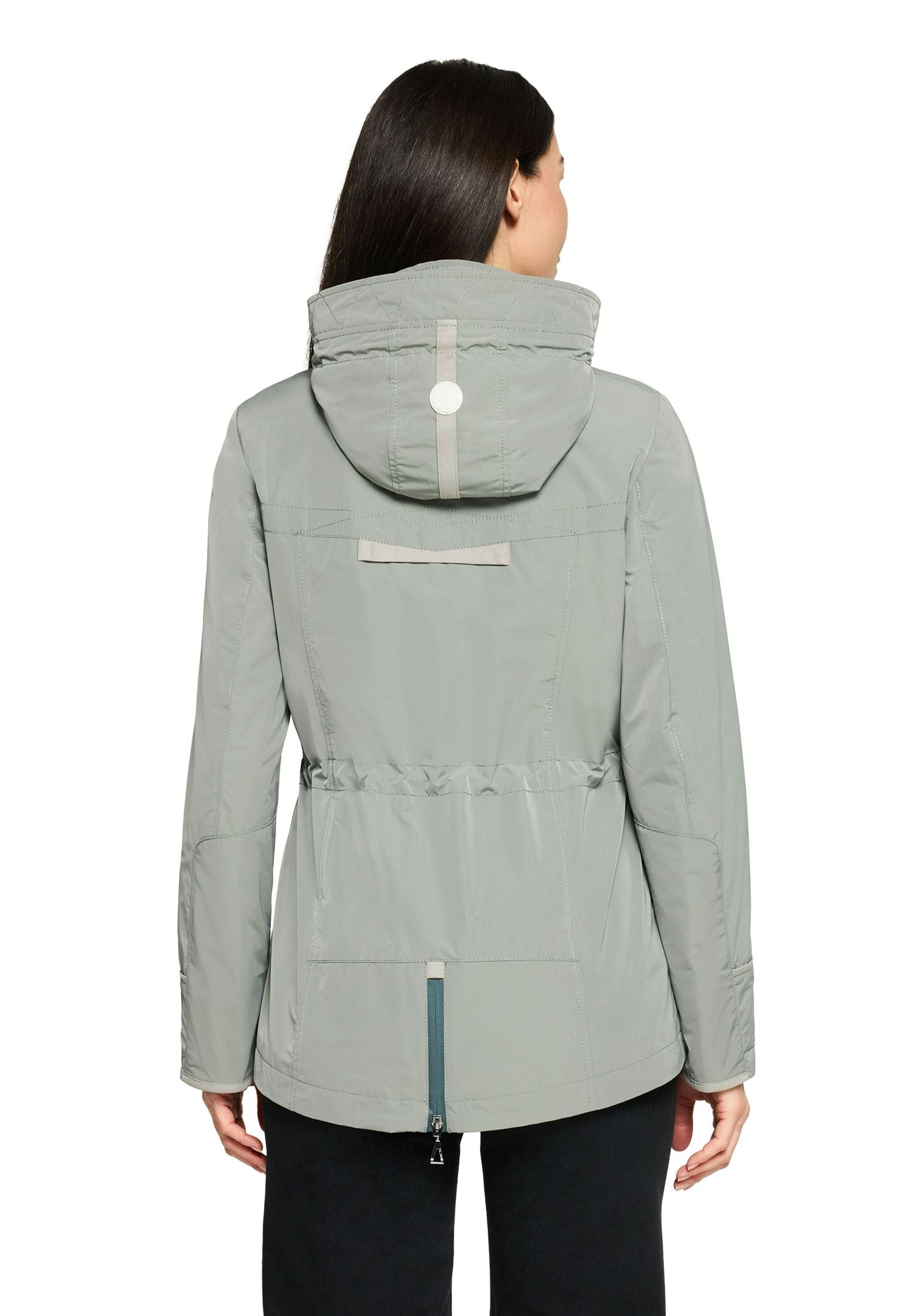 Übergangsjacke mit Kapuze
