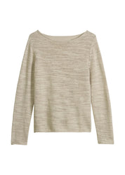 Strickpullover aus Baumwollmix