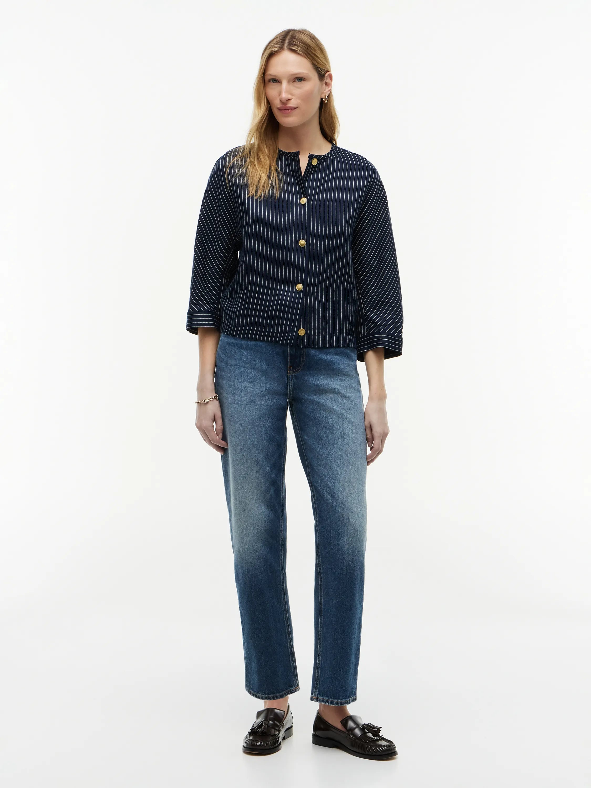 Bluse gestreift