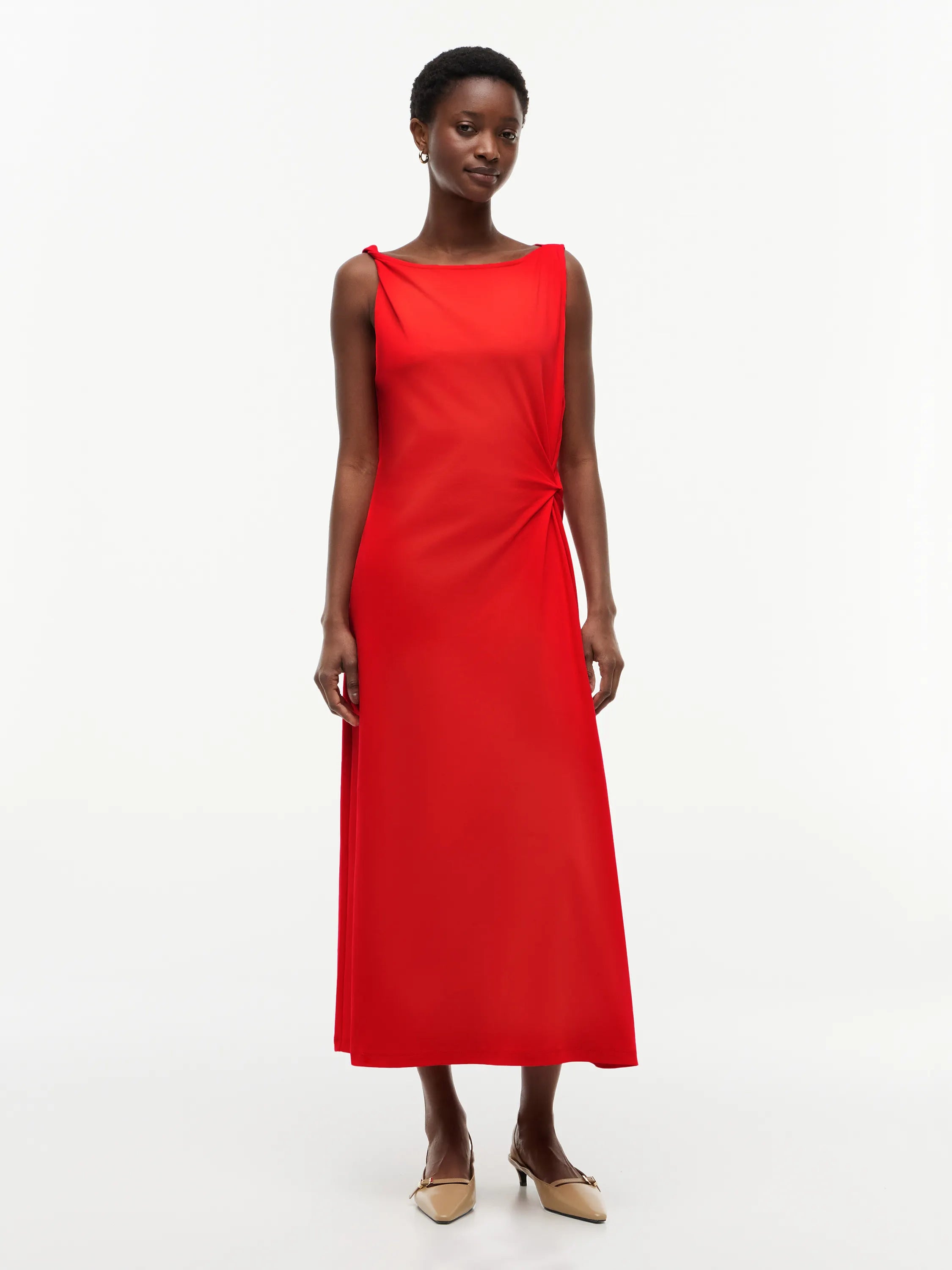 Freizeitkleid Midi aus Baumwolle