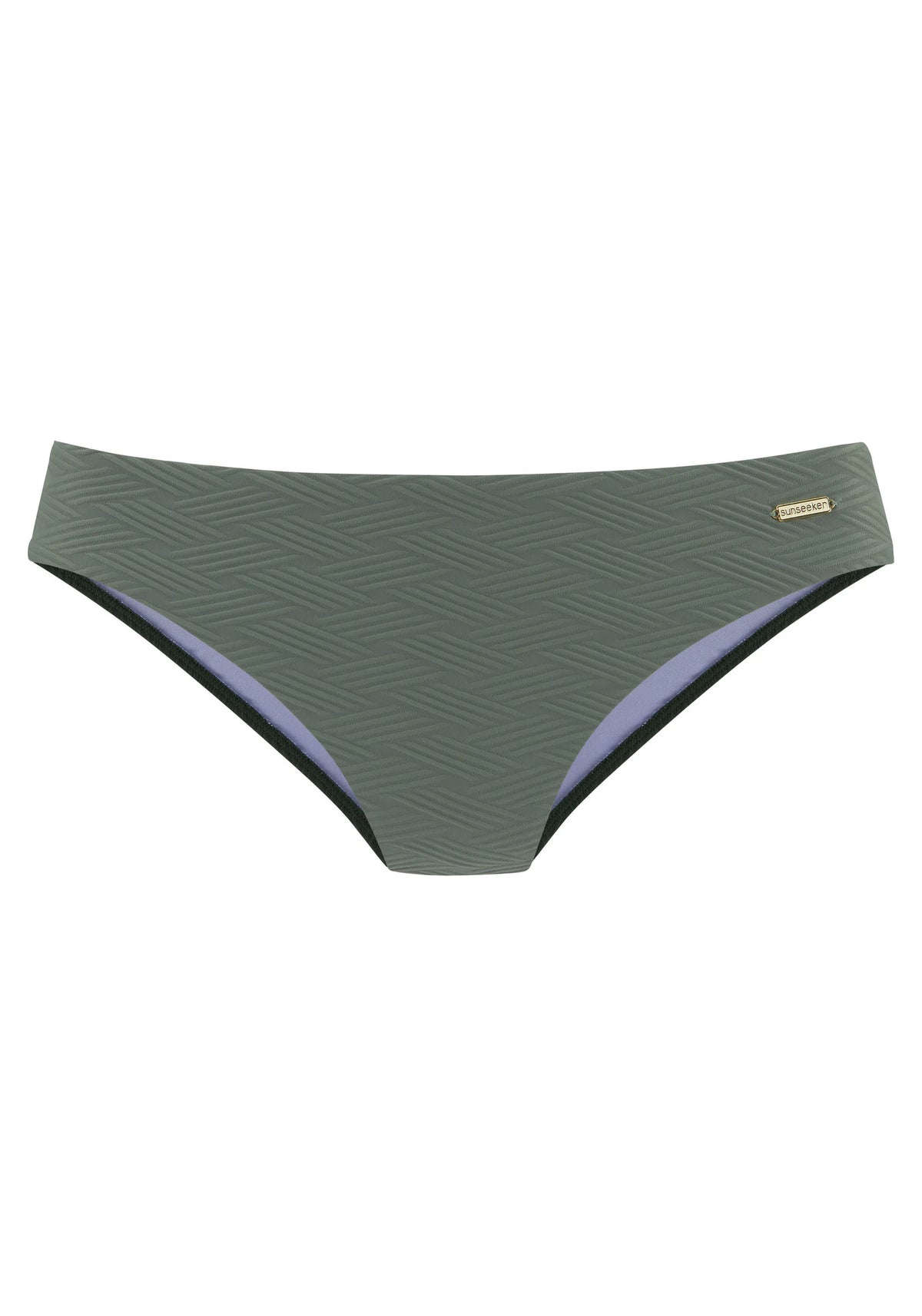 Bikini-Slip gemustert