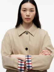 Mantel aus Baumwollemix