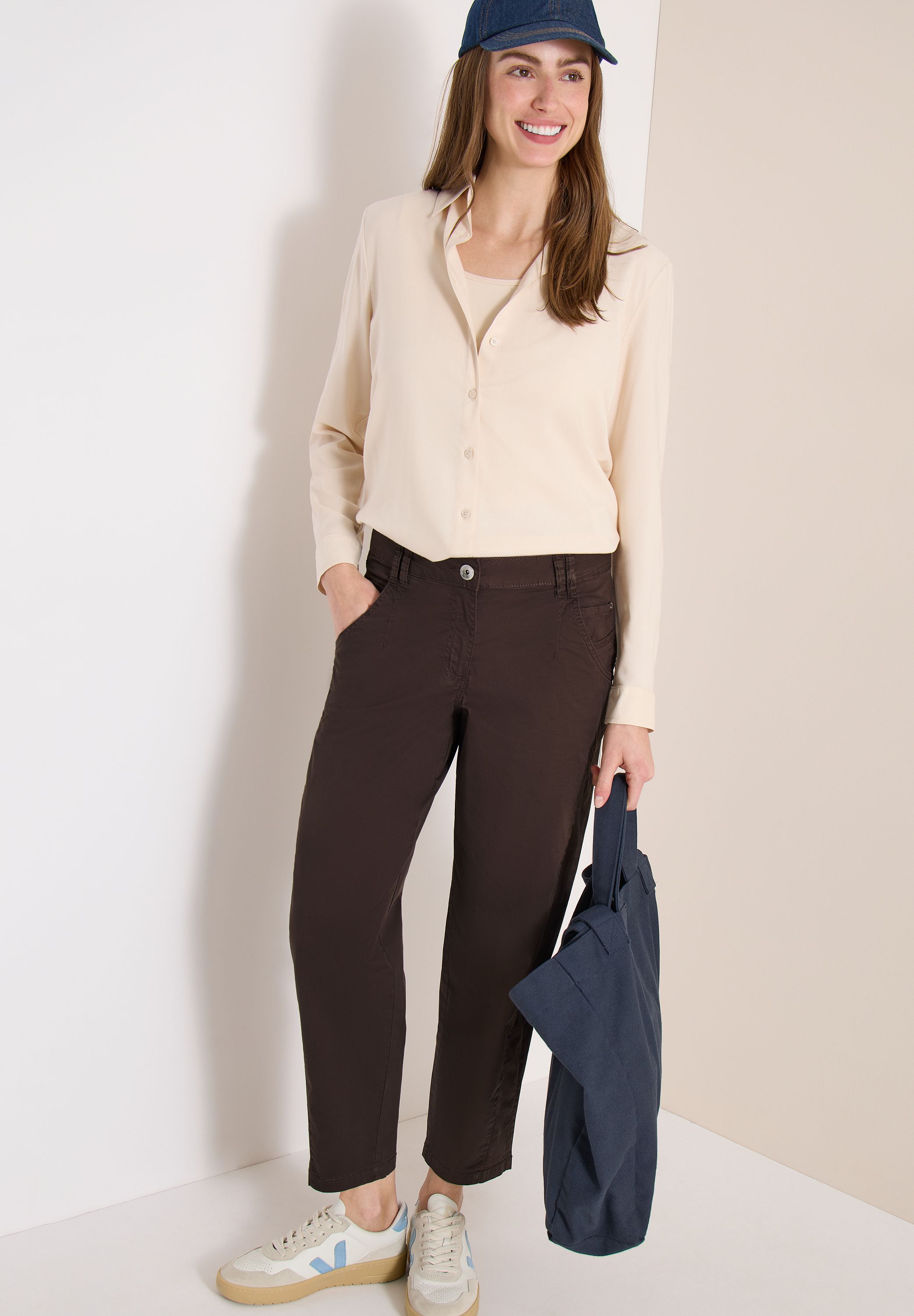 Chinohose SCARLETT Barrel Fit