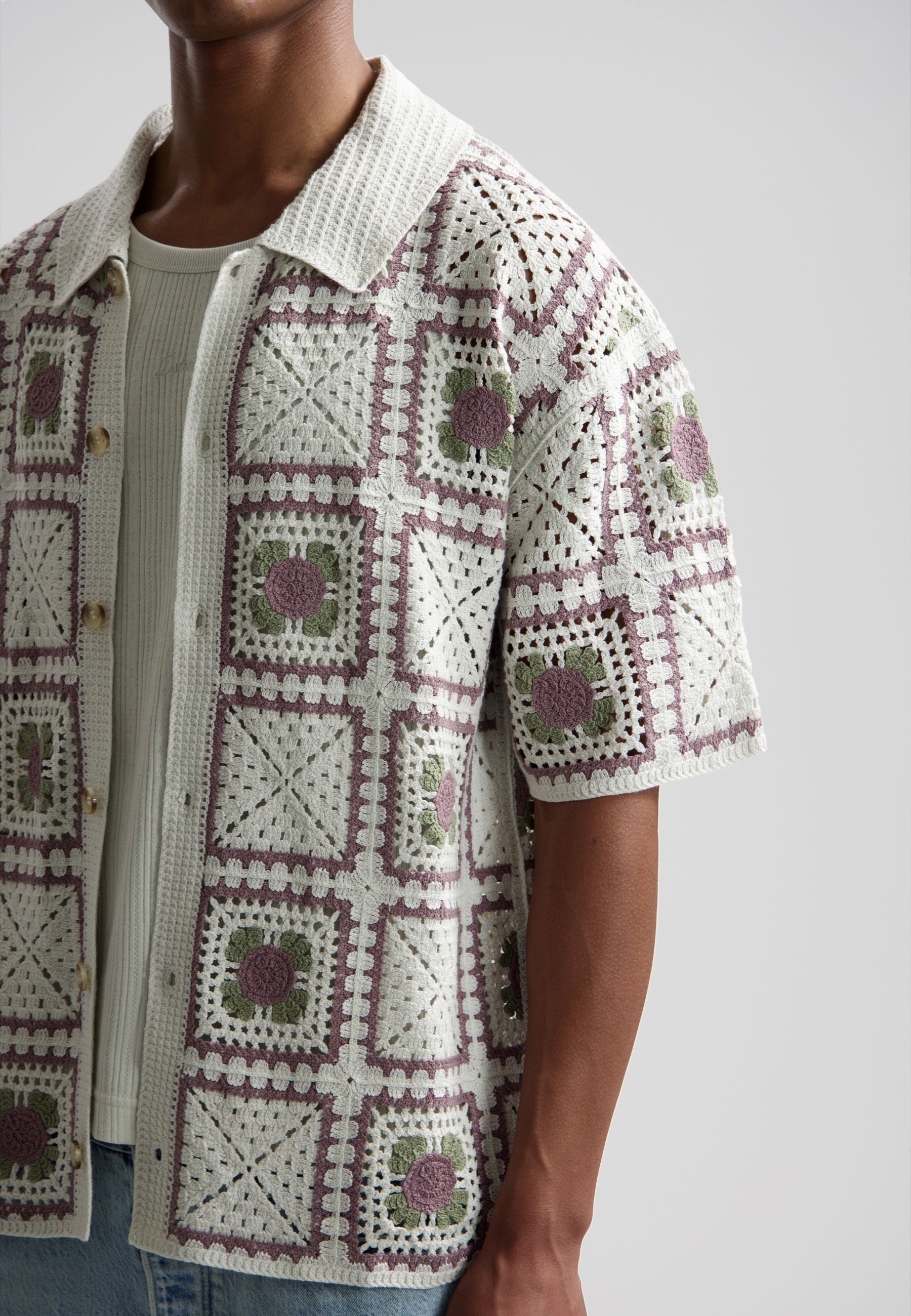 Strickhemd SHANE Relaxed Fit