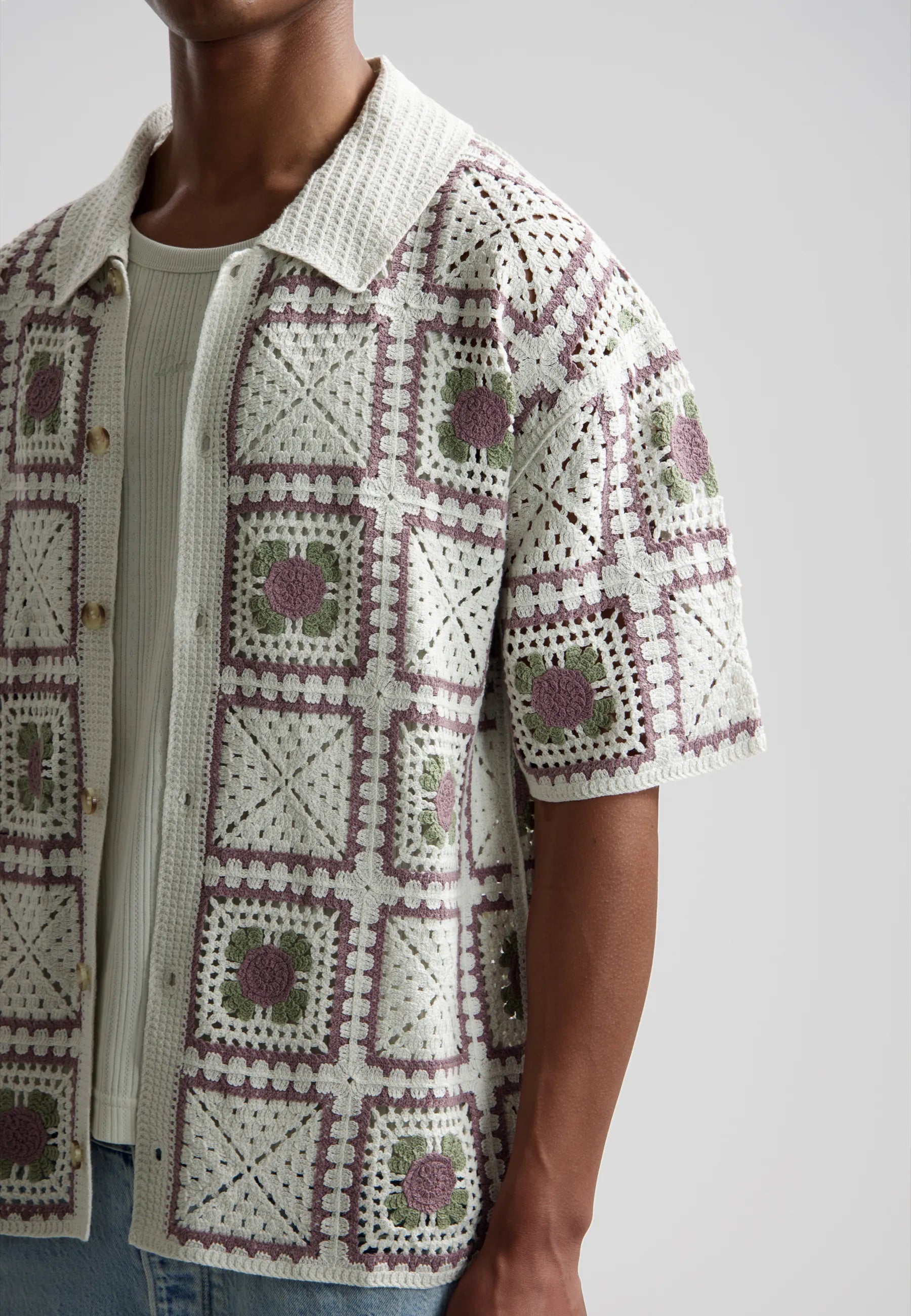 Strickhemd SHANE Relaxed Fit