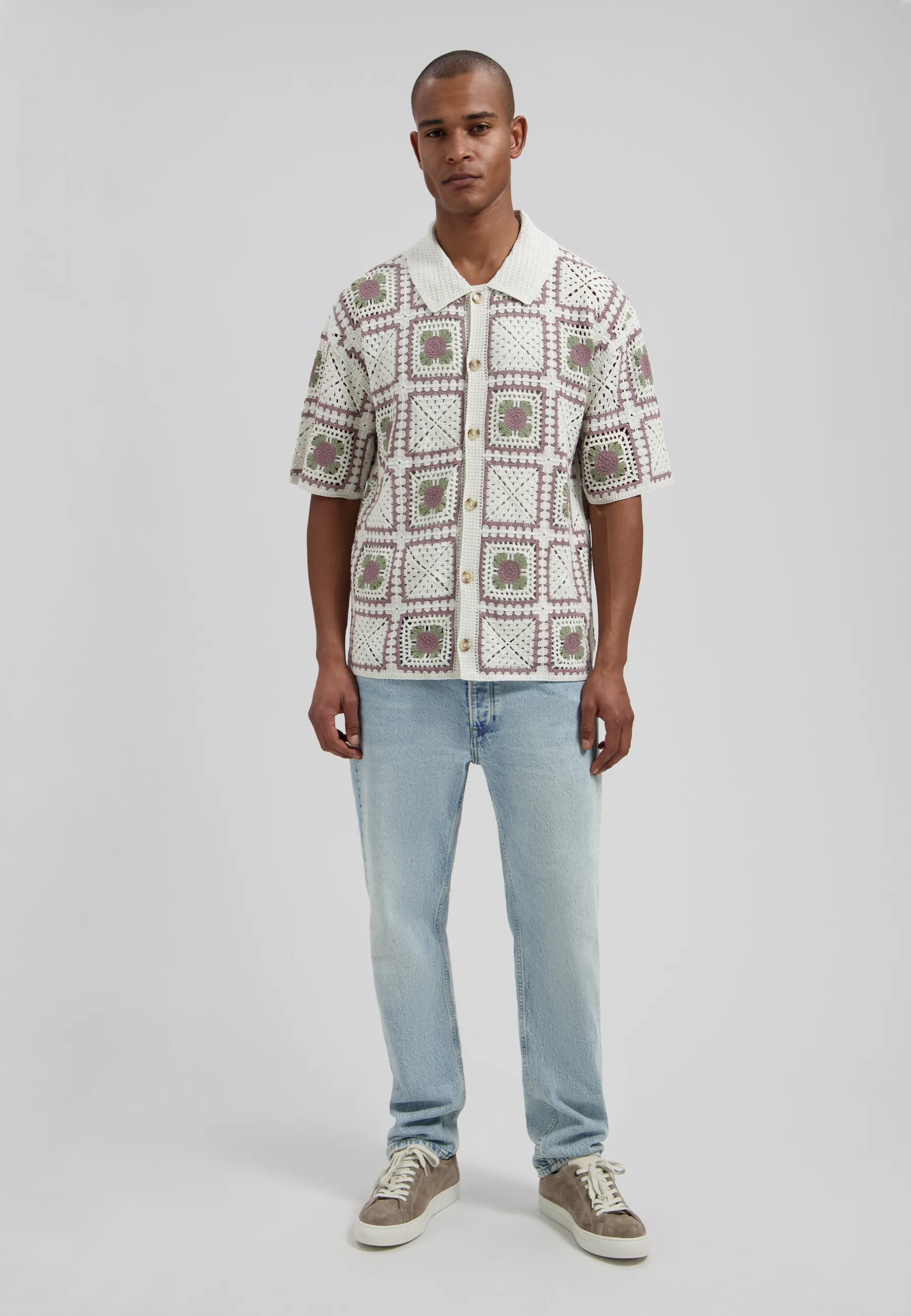 Strickhemd SHANE Relaxed Fit