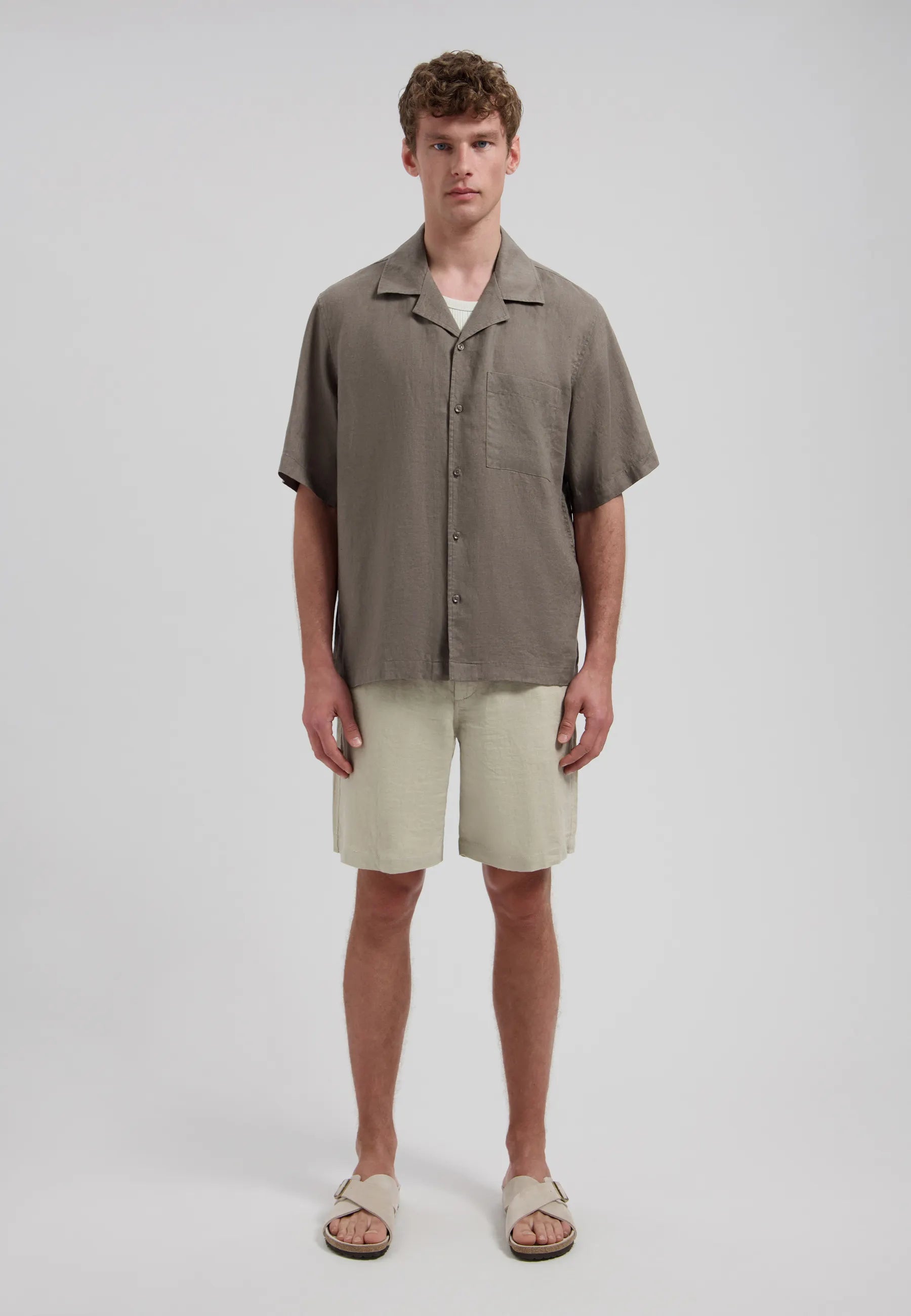 Leinenhemd HERO RESORT Relaxed Fit