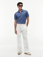 Leinenhose Loose Fit