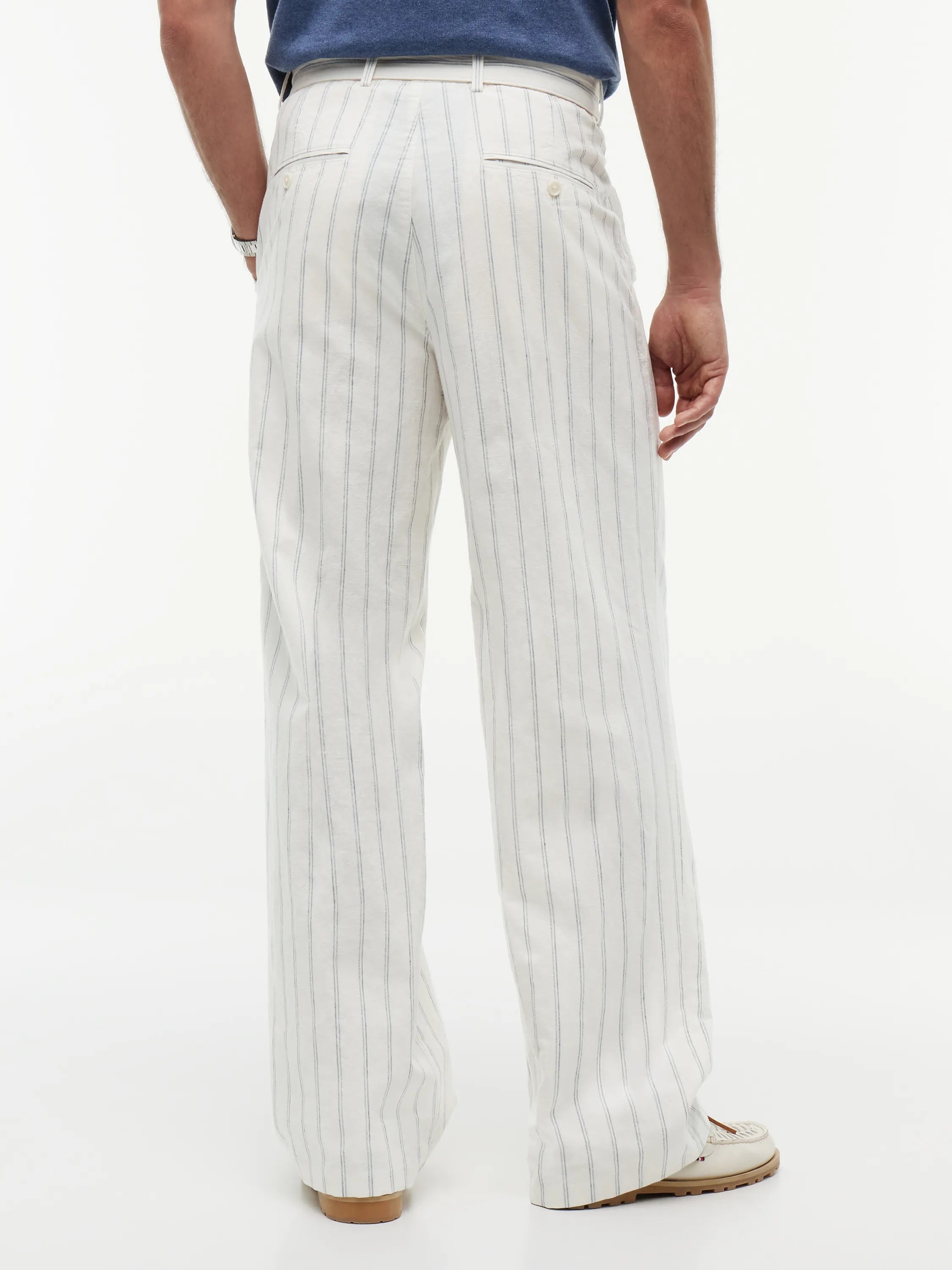 Leinenhose Loose Fit