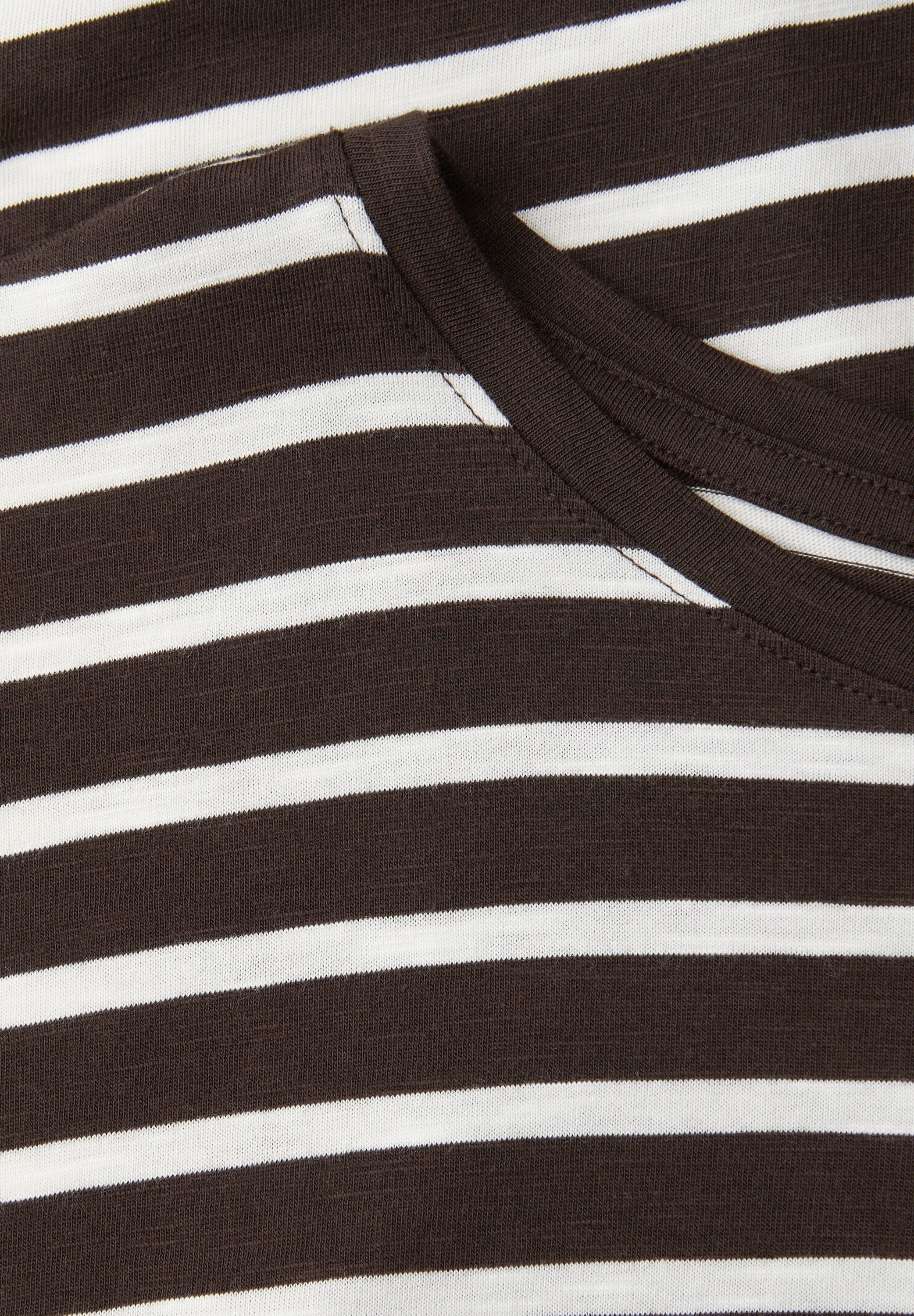 T-Shirt gestreift aus Baumwollmix