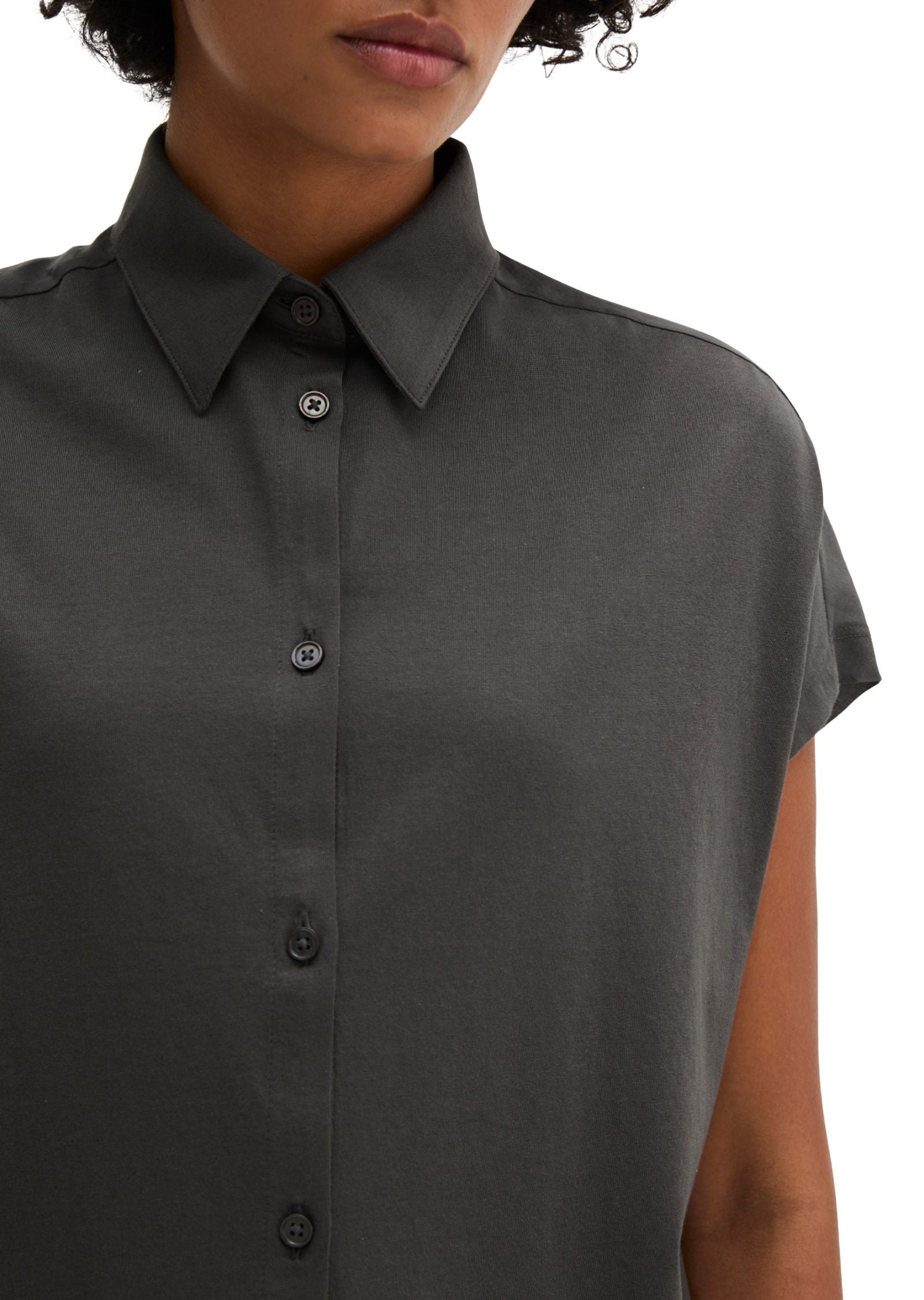 Jerseybluse Loose Fit