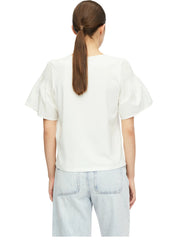 T-Shirt aus Baumwollmix