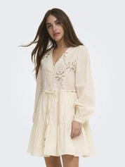 Besticktes Kleid ONLENORE