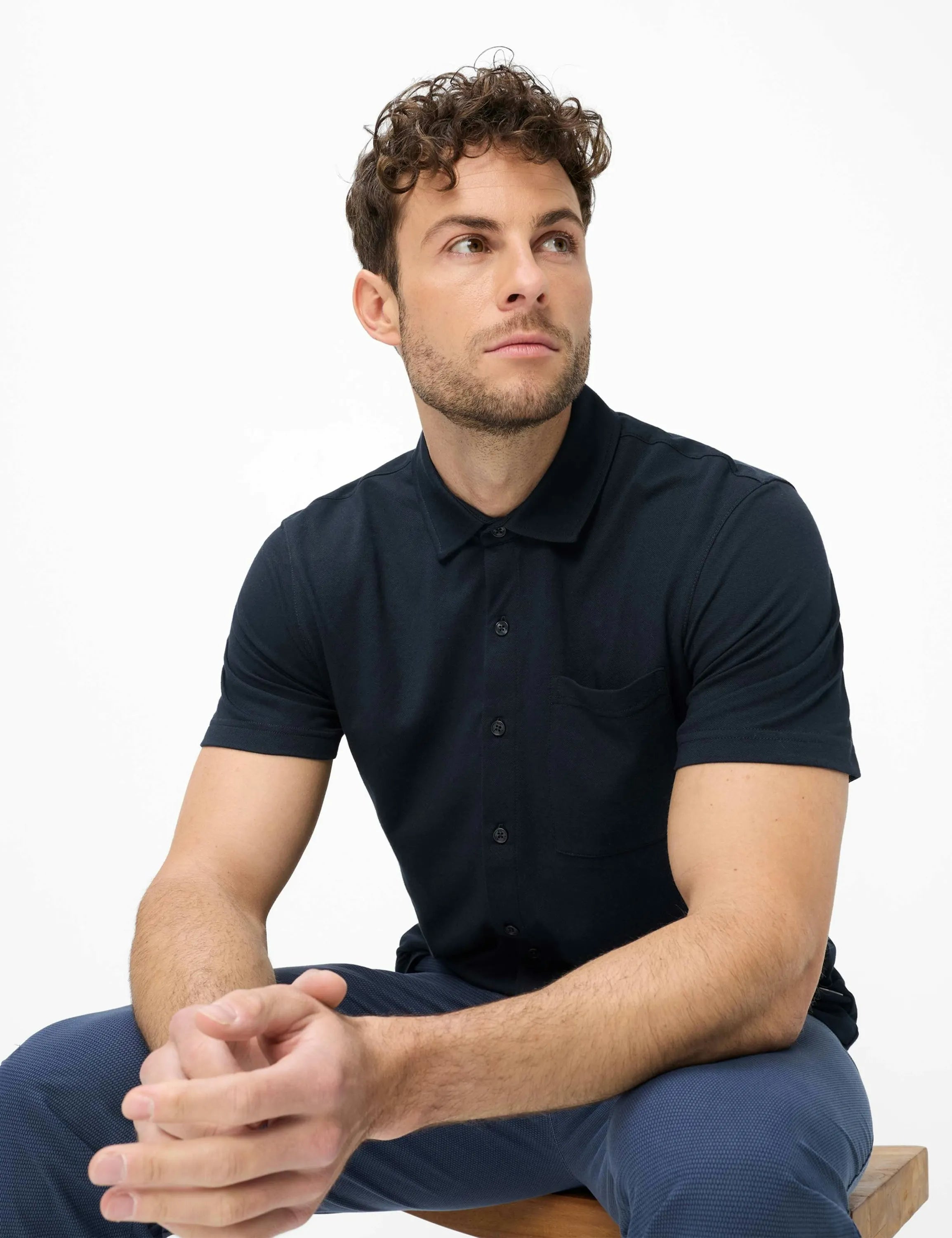 Poloshirt PIROZ aus Baumwollmix