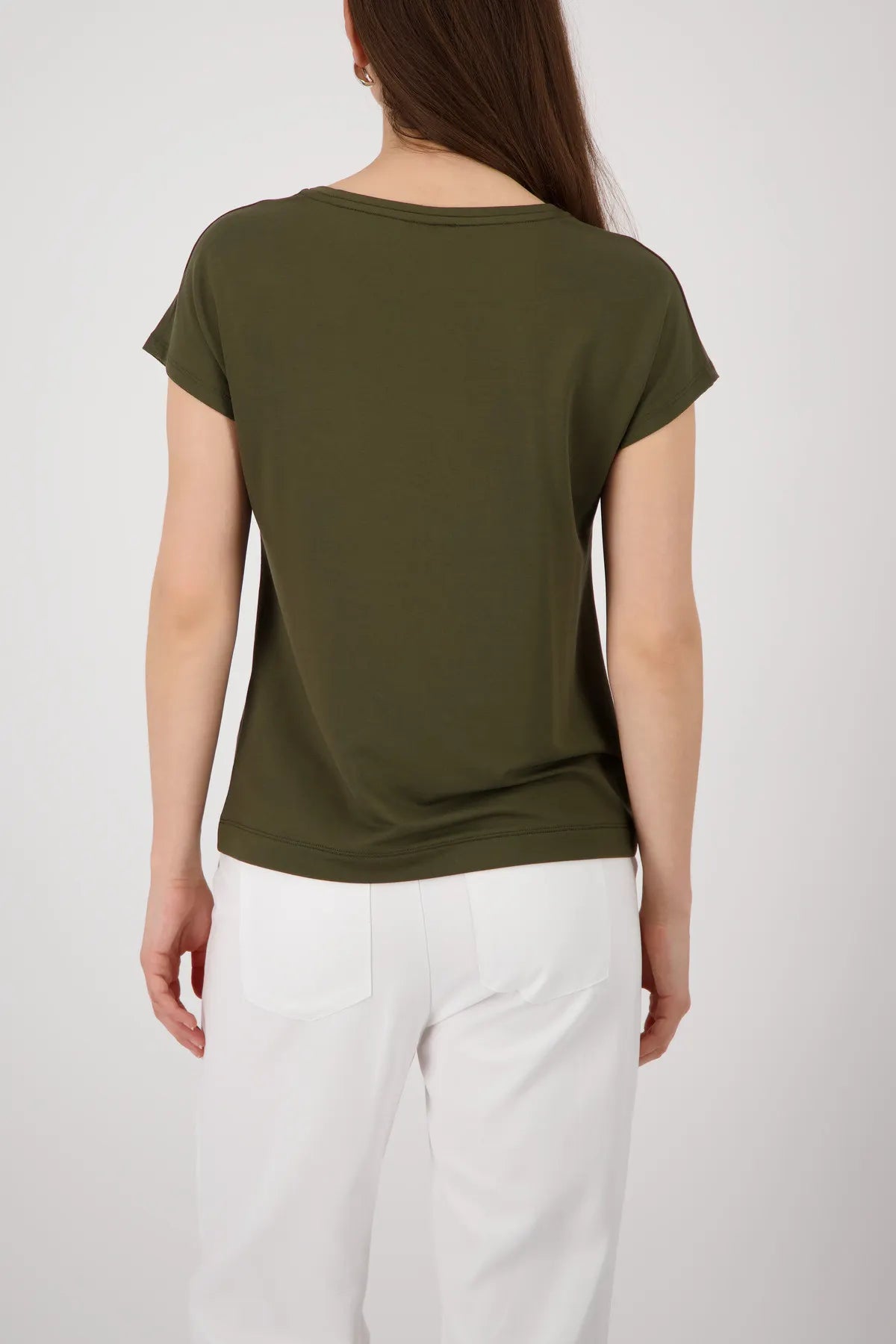 T-Shirt Regular Fit aus Viskosemix