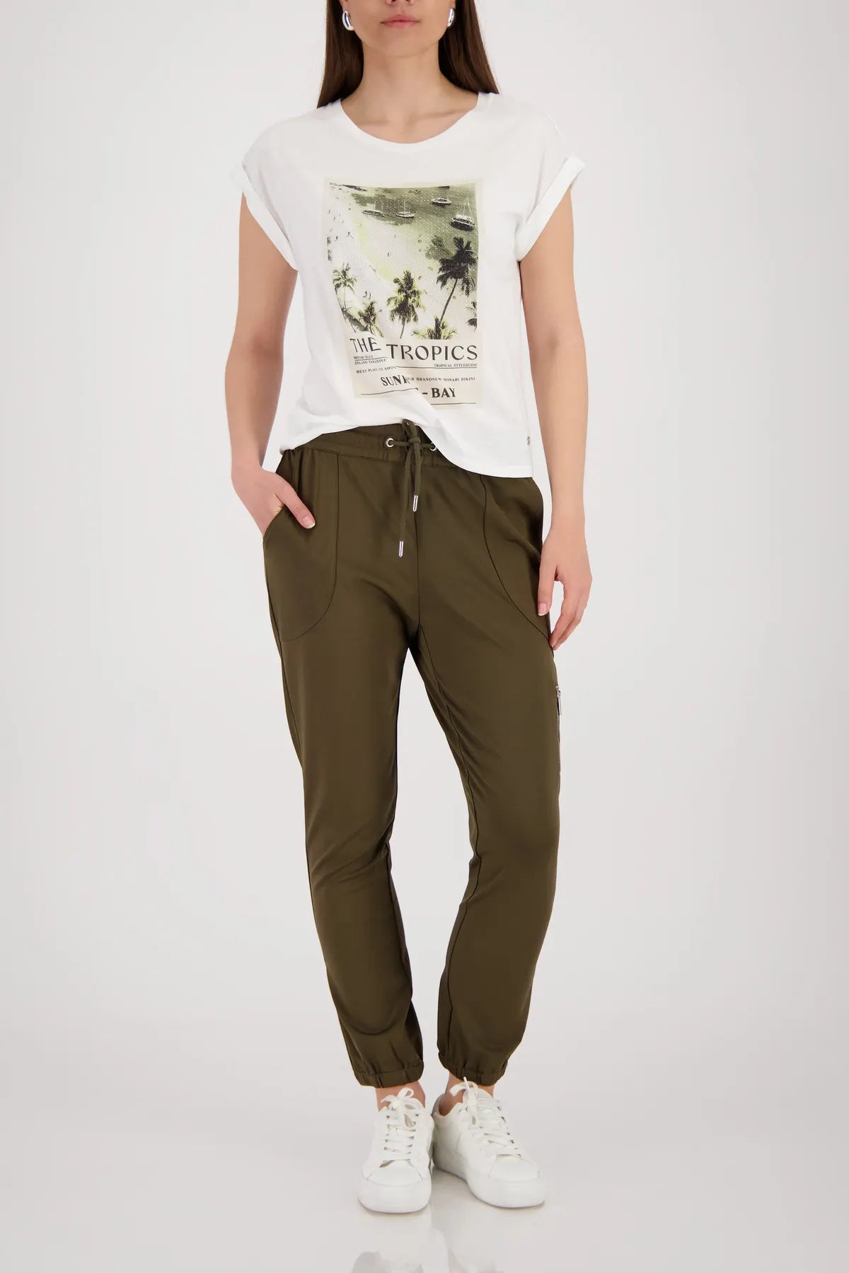 T-Shirt aus Baumwolle mit Print
