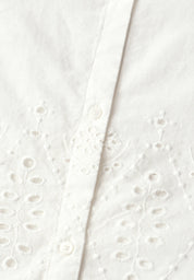 Bluse mit Shiffleydetails