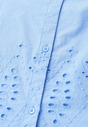Bluse mit Shiffleydetails