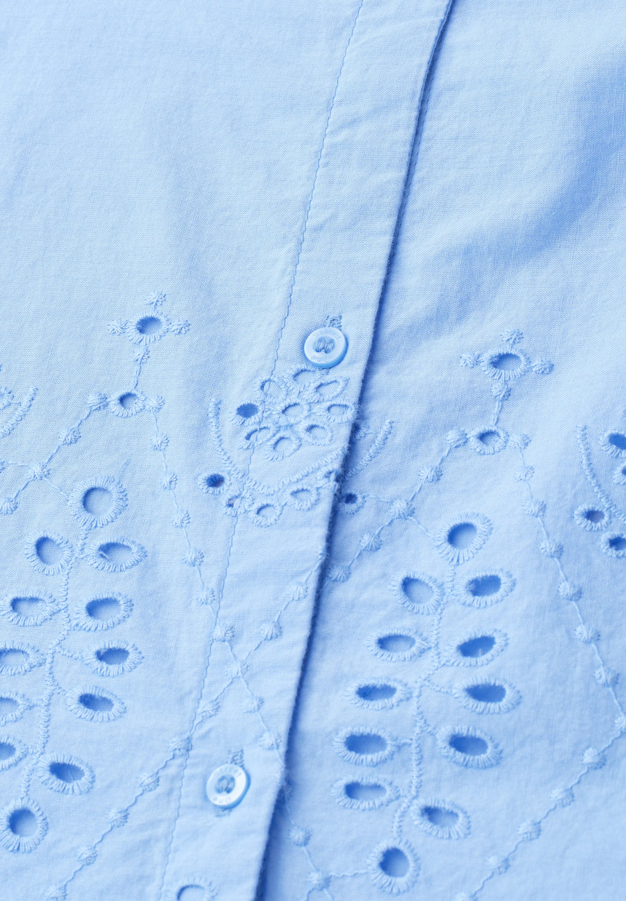 Bluse mit Shiffleydetails