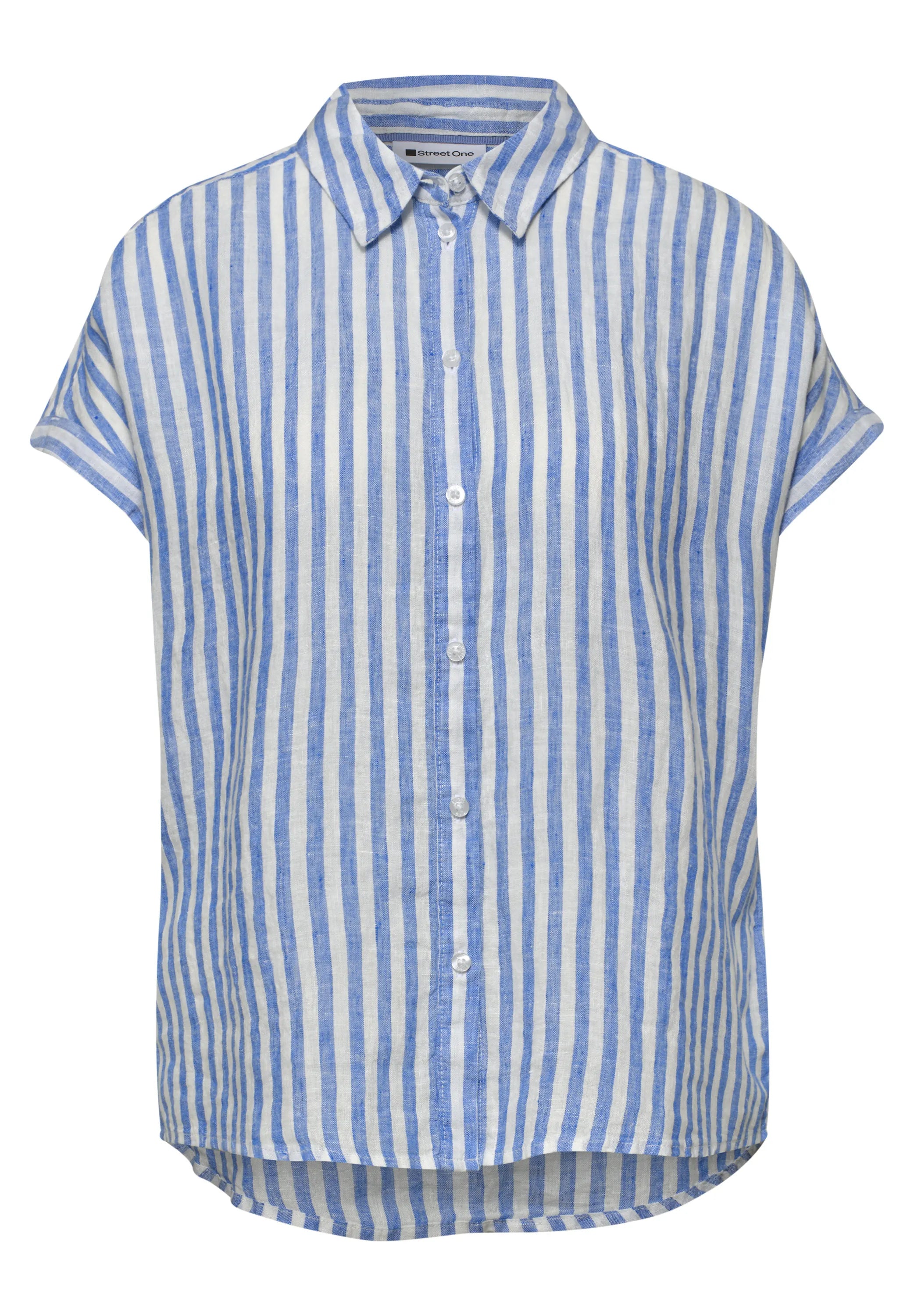Leinenbluse gestreift
