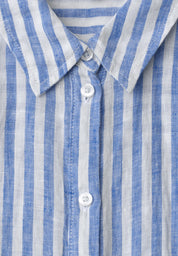Leinenbluse gestreift