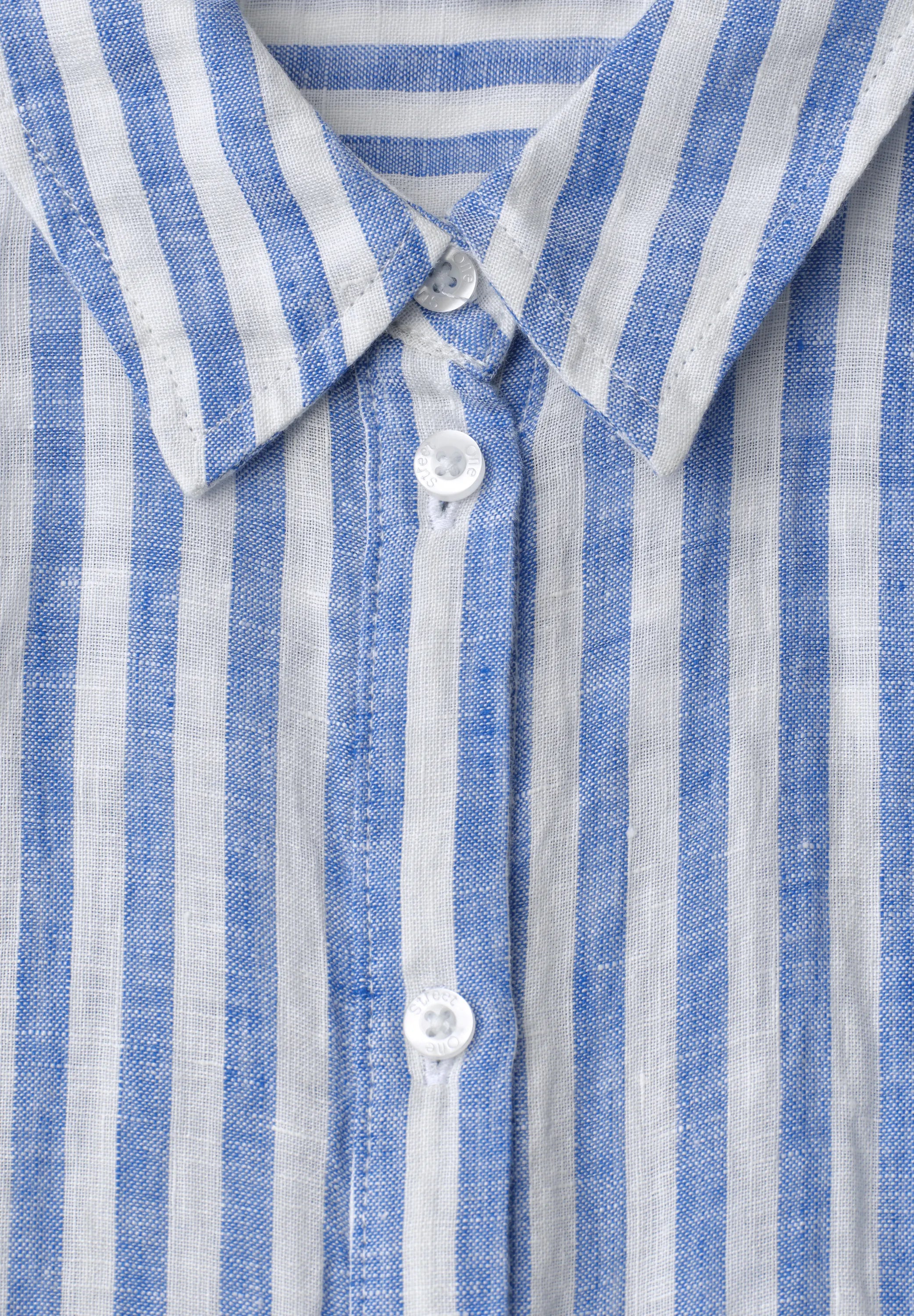 Leinenbluse gestreift