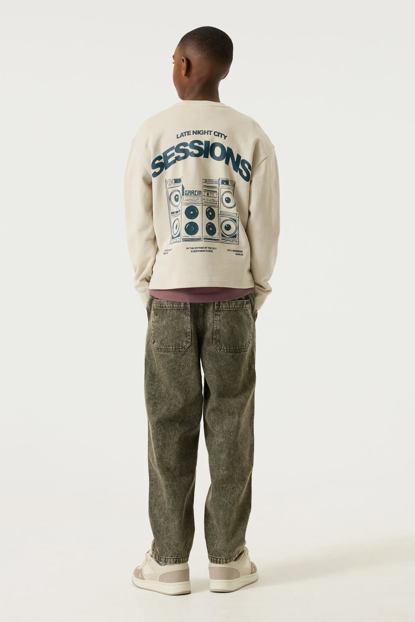 Sweatshirt aus Baumwolle