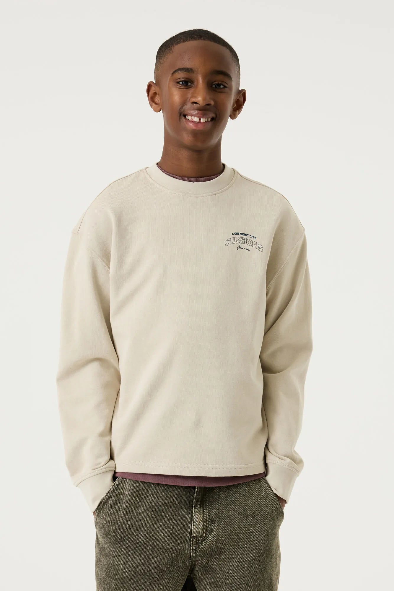 Sweatshirt aus Baumwolle