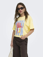 T-Shirt aus Baumwolle