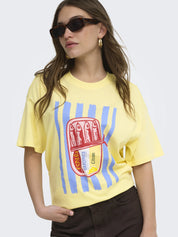 T-Shirt aus Baumwolle