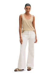 Top Regular Fit aus Baumwolle