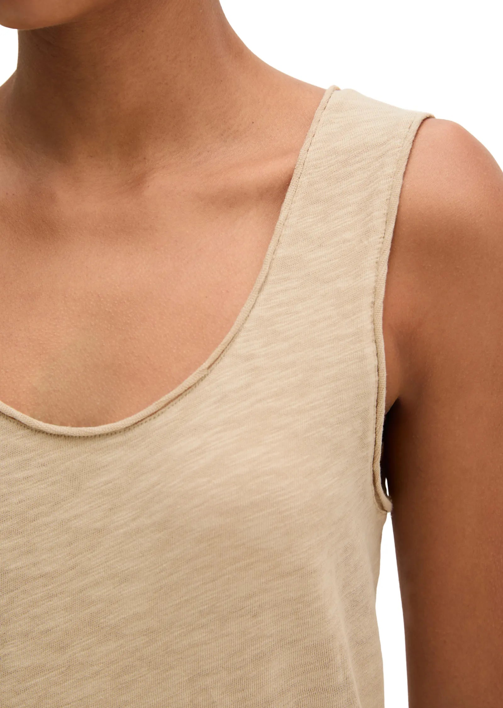 Top Regular Fit aus Baumwolle