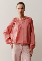 Bluse oversized aus Baumwolle