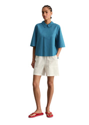 Bluse Regular Fit aus Baumwolle