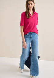 Poloshirt aus Baumwollmix