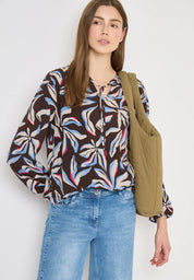 Schlupfbluse aus Viskose