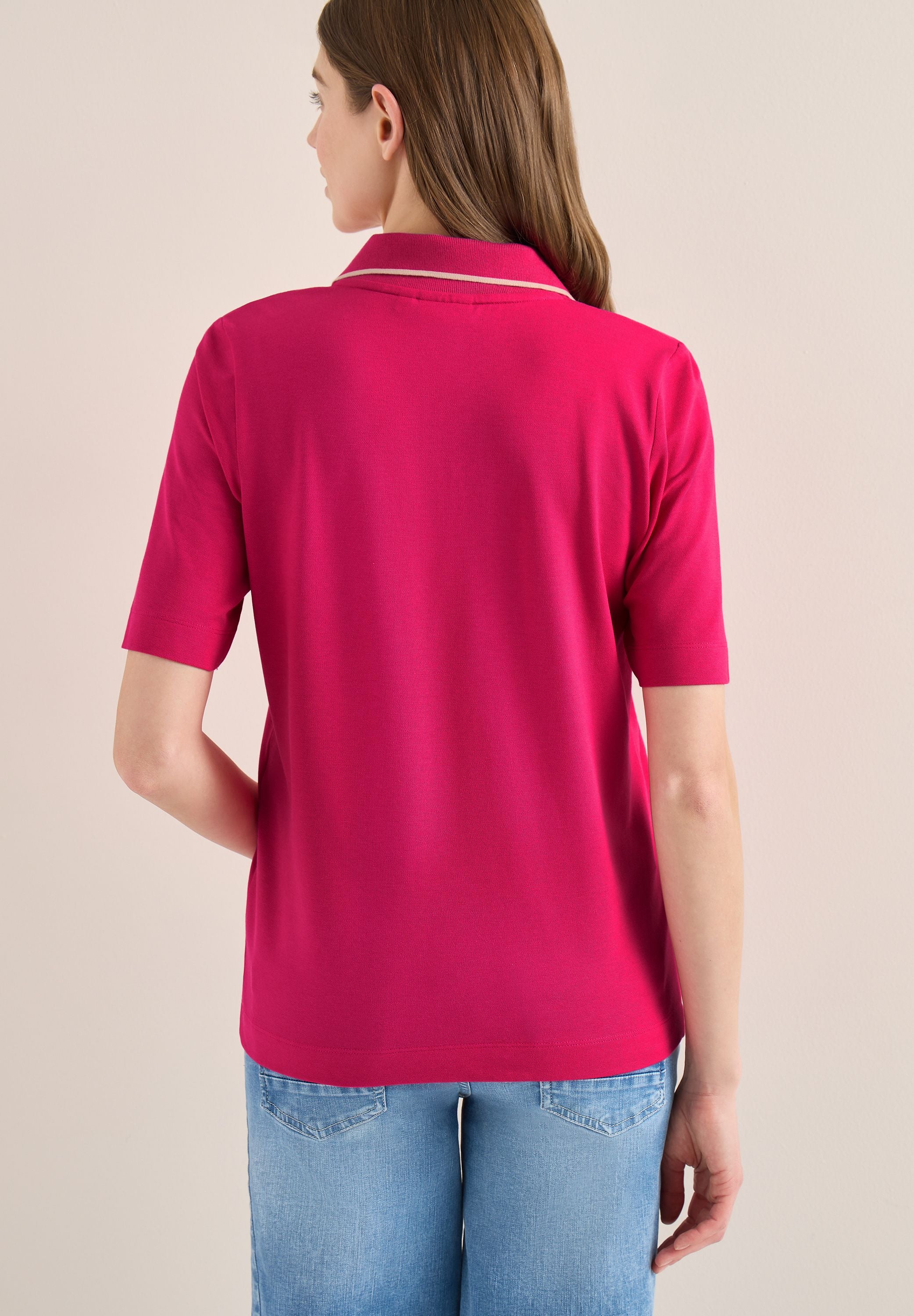 Poloshirt aus Baumwollmix