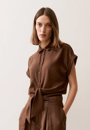 Bluse aus Modalmix