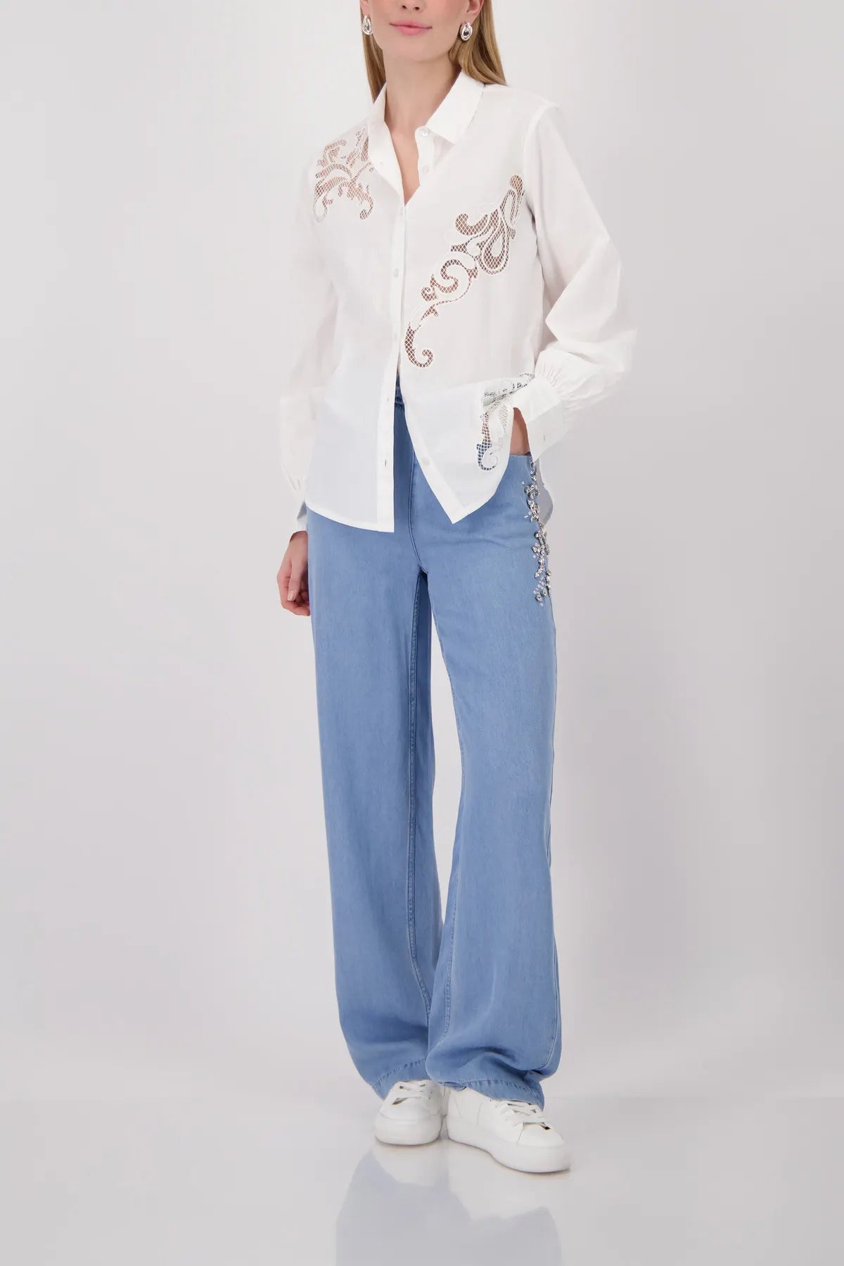 Bluse aus Baumwolle