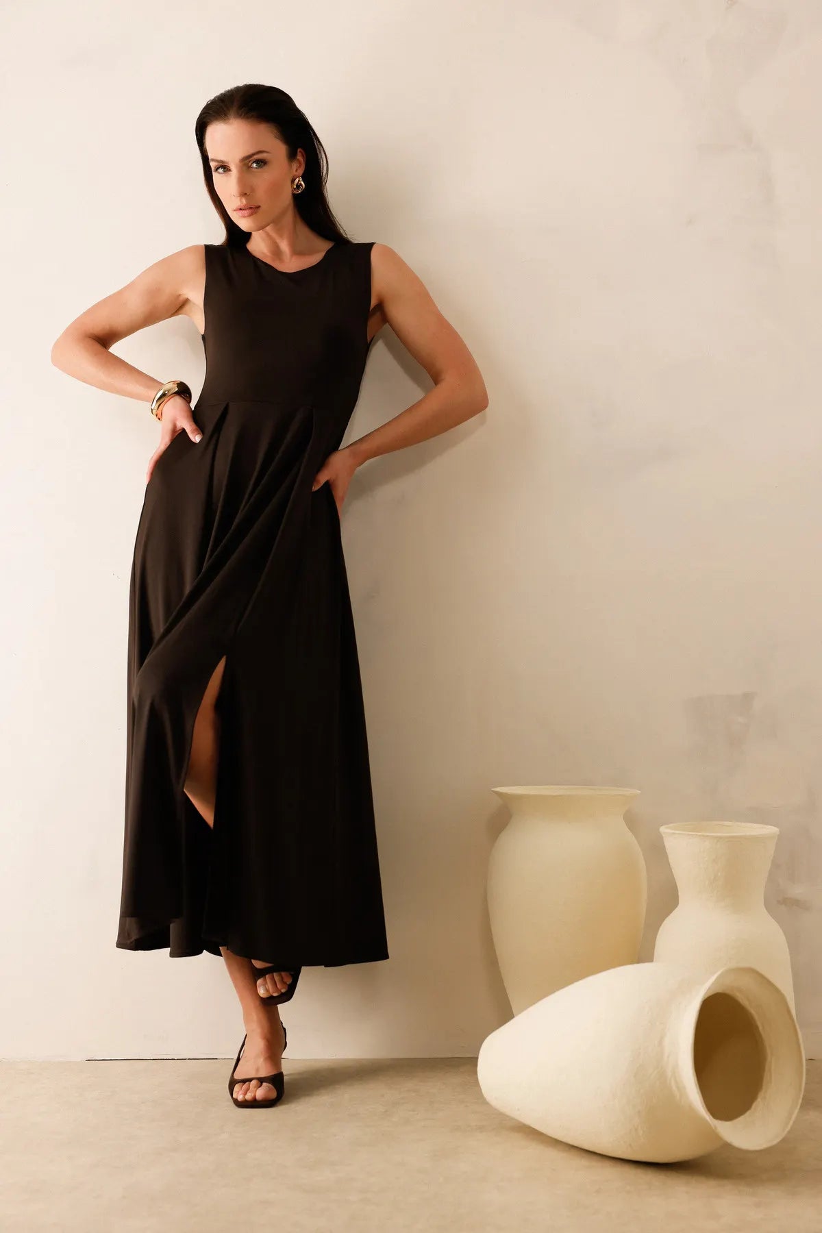 Freizeitkleid Maxi