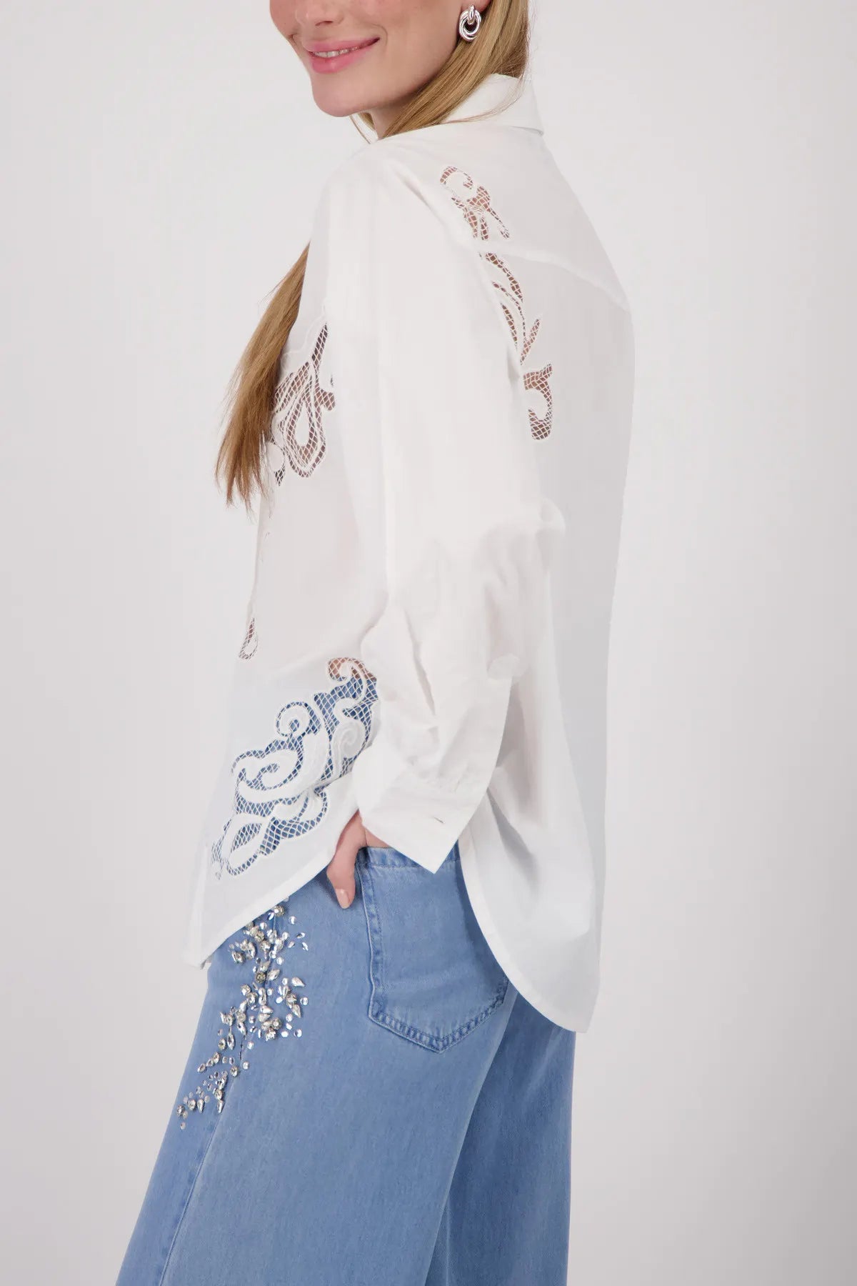 Bluse aus Baumwolle