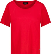 T-Shirt aus Baumwollmix