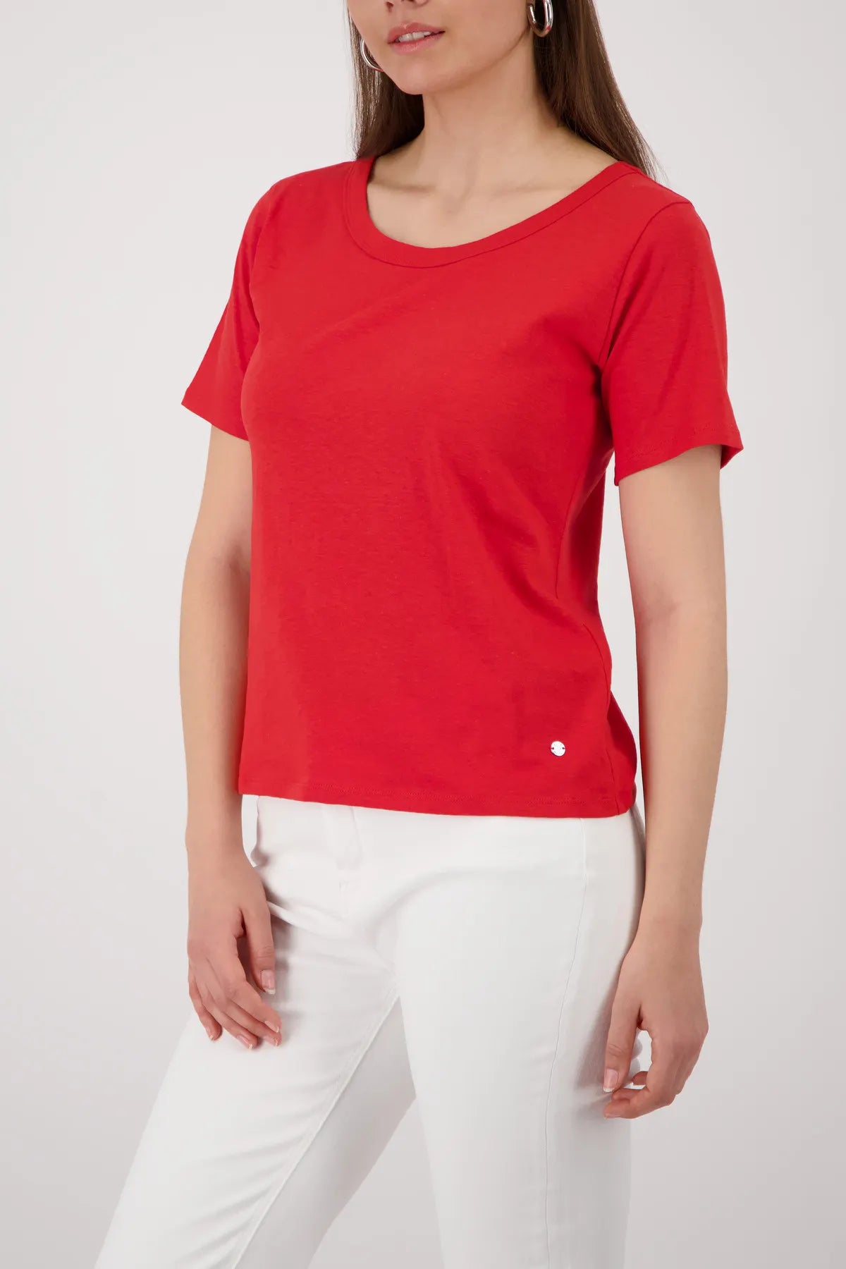 T-Shirt aus Baumwollmix